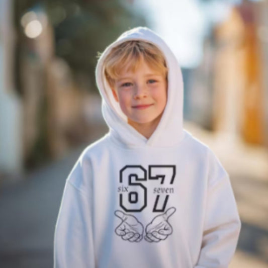 Fashionable Edgy And Cool Boys Hooded Sweatshirt Casual Top
